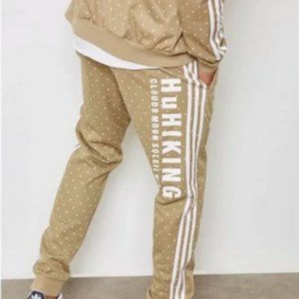 Pharrell Williams × Adidas HU Hiking Track Jacket and Pants Set Tan Large Medium - Picture 2 of 15